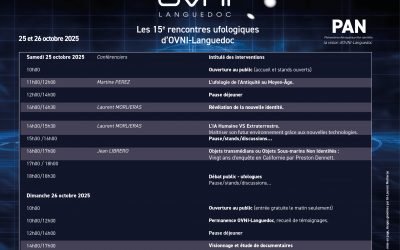 Quel programme pour les 15° Rencontres ufologiques d’OVNI-Languedoc?
